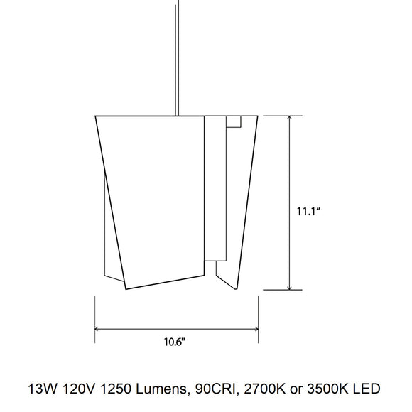Levis LED Pendant Light