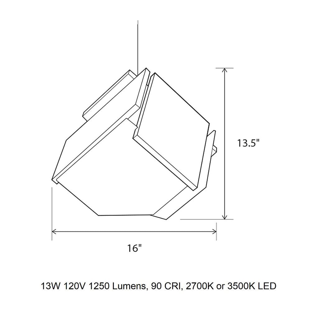 Mica LED Pendant Light