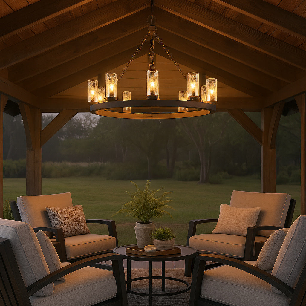 Hinkley Sawyer Outdoor Chandelier - 2Modern