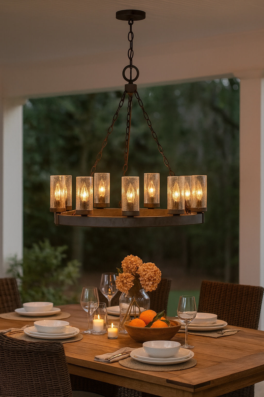 Hinkley Sawyer Outdoor Chandelier - 2Modern