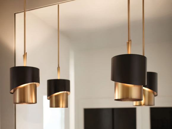 Gigi Pendant Light - Heritage Brass