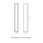 Solid Glass Bathroom Vanity Light