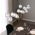 Champagne Bubbles 6-Light Round LED Pendant Light