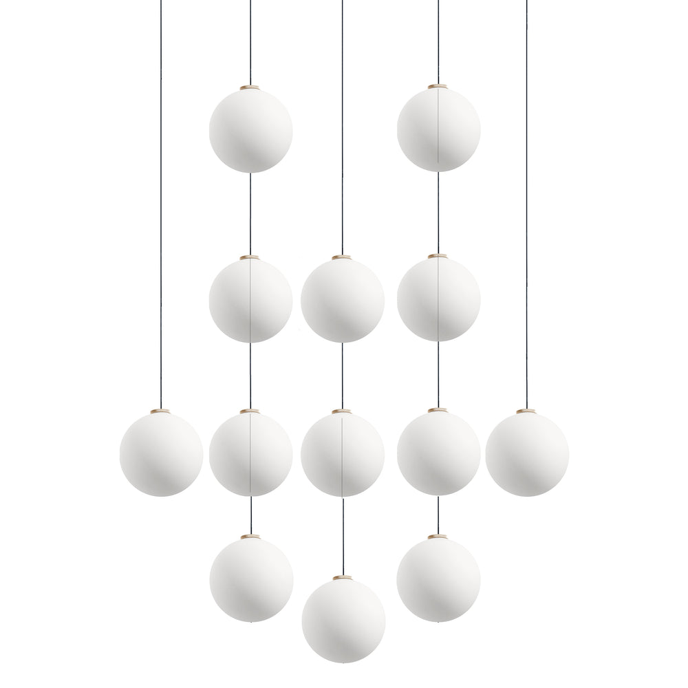Glass 120 Multi-Light LED Pendant Light