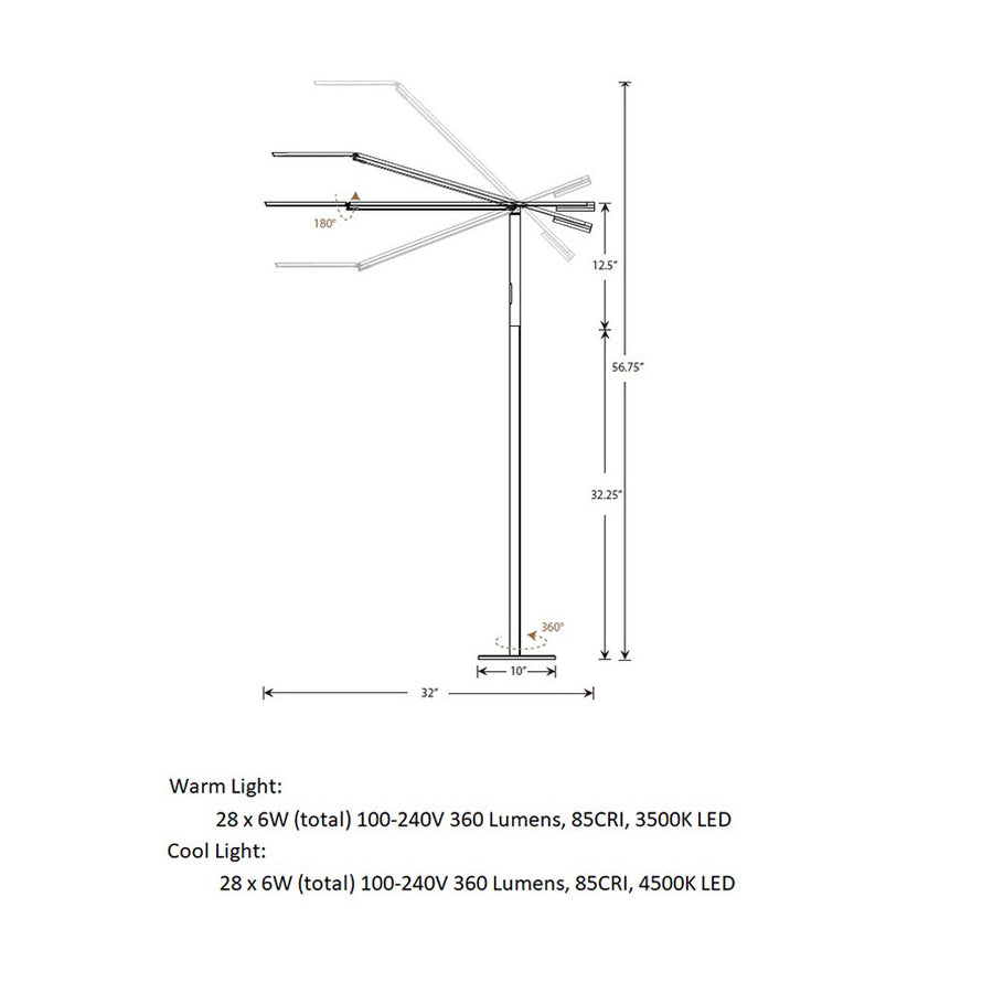 Equo LED Floor Lamp