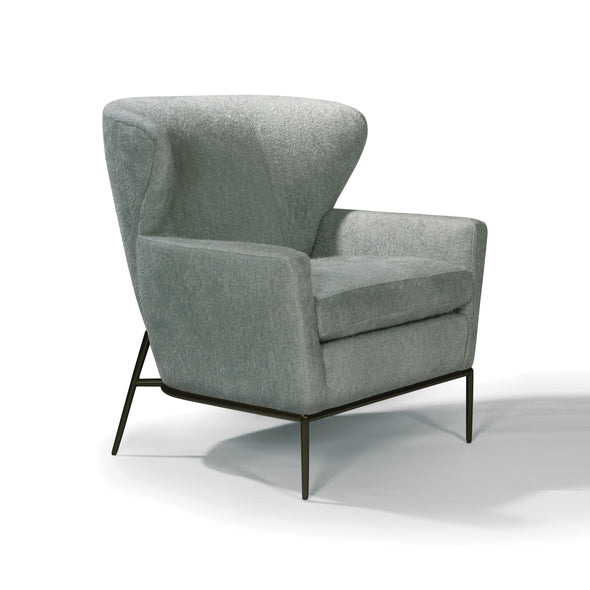 Ima Fan Lounge Chair with Seat Cushion