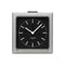 Block Alarm Clock  option Steel / Black