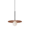 Bola Disc Pendant Light  option Clay / Black
