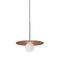 Bola Disc Pendant Light  option Clay / Chrome