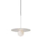 Bola Disc Pendant Light  option Sand / White