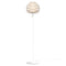 Aluvia Floor Lamp  option Pearl White