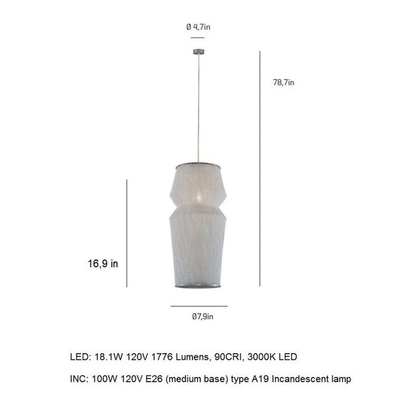 Ura 2 Pendant Light