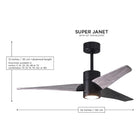 Super Janet Ceiling Fan