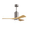 Patricia PA3 Ceiling Fan  option Light Maple
