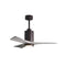Patricia PA3 Ceiling Fan  option Textured Bronze / Barn Wood Tone