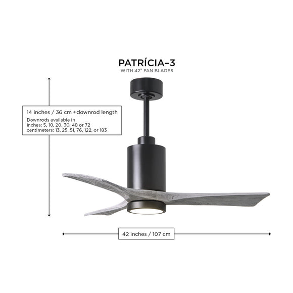 Patricia PA3 Ceiling Fan