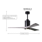 Patricia PA3 Ceiling Fan