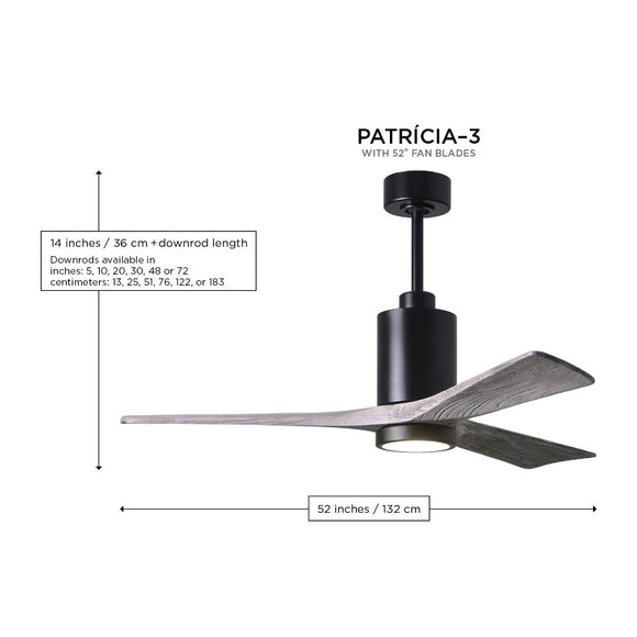 Patricia PA3 Ceiling Fan