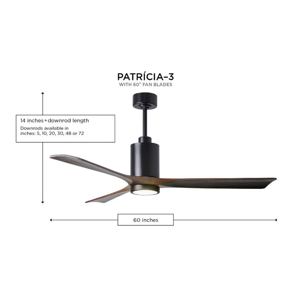 Patricia PA3 Ceiling Fan