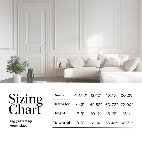 Irene H3 Small Close to Ceiling Fan