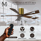 Irene H5 Small Close to Ceiling Fan