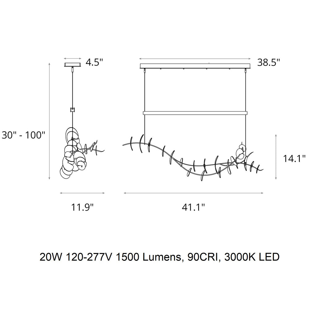 Lily LED Pendant Light