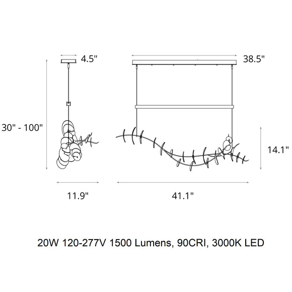 Lily LED Pendant Light
