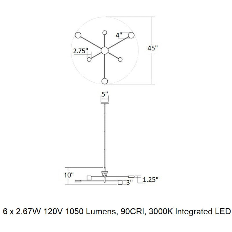 Counterpoint™ LED Pendant Light