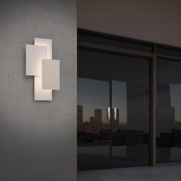 Inside Out™ Offset Panels™ LED Sconce
