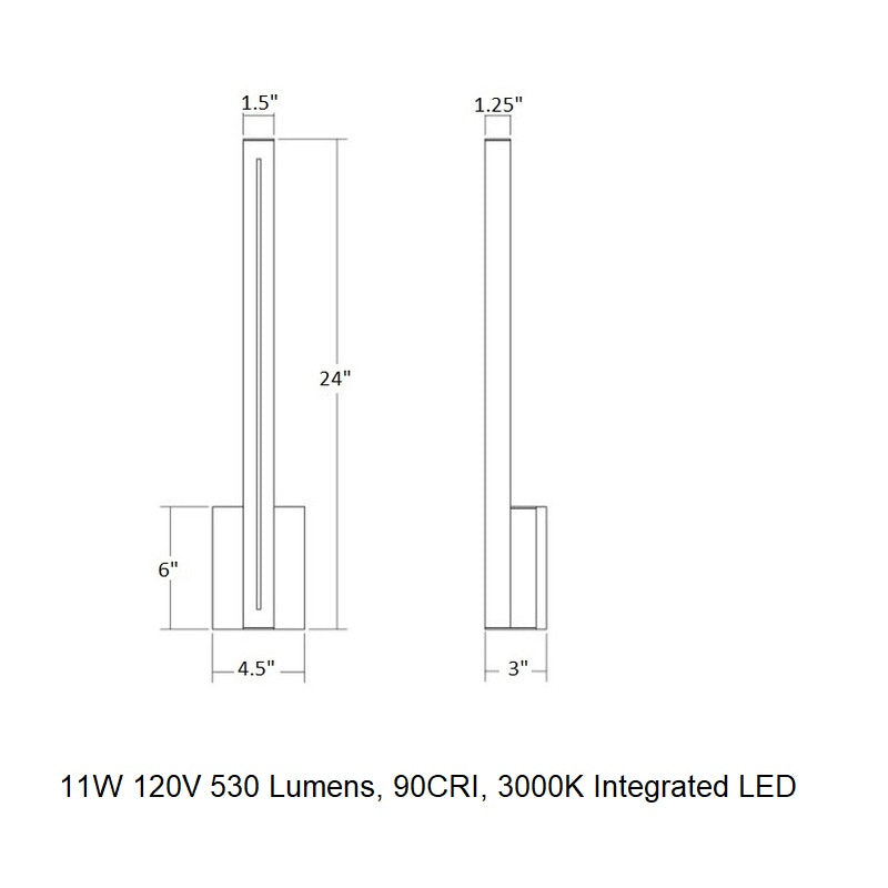 Inside Out™ Stripe™ LED Sconce