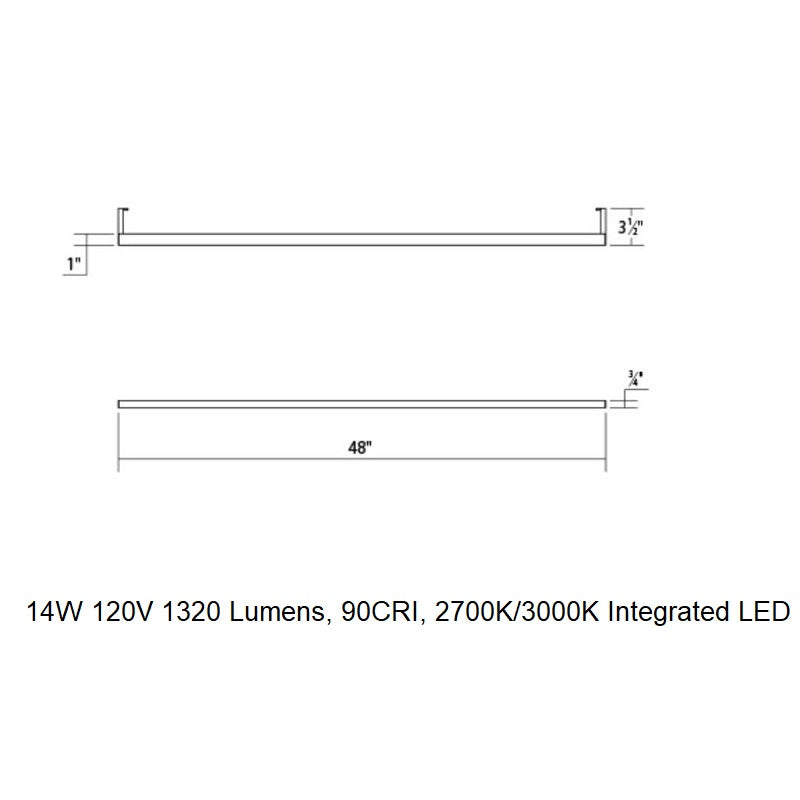 Thin-Line™ LED Indirect Wall Bar