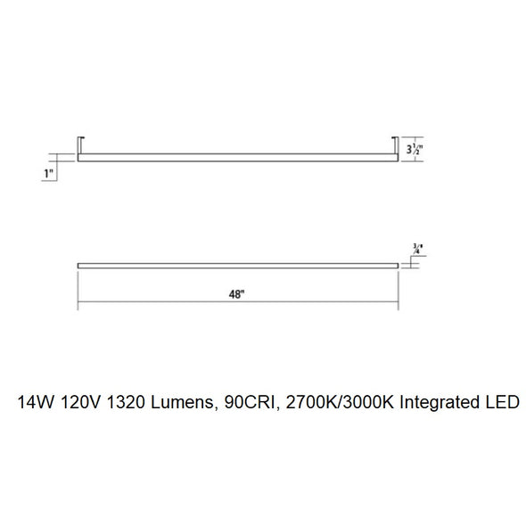 Thin-Line™ LED Indirect Wall Bar