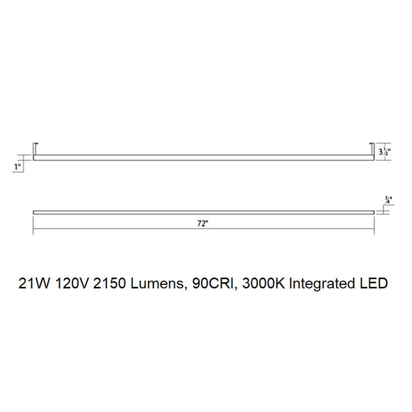 Thin-Line™ LED Indirect Wall Bar
