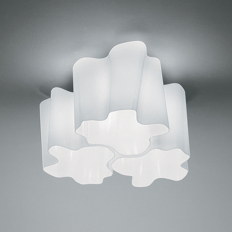 Artemide Logico Triple Nested Semi Flush Mount - 2Modern
