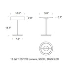 Sin Table Lamp