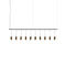 Cirio Lineal Linear Pendant Light  option 1 Linear and 1 End