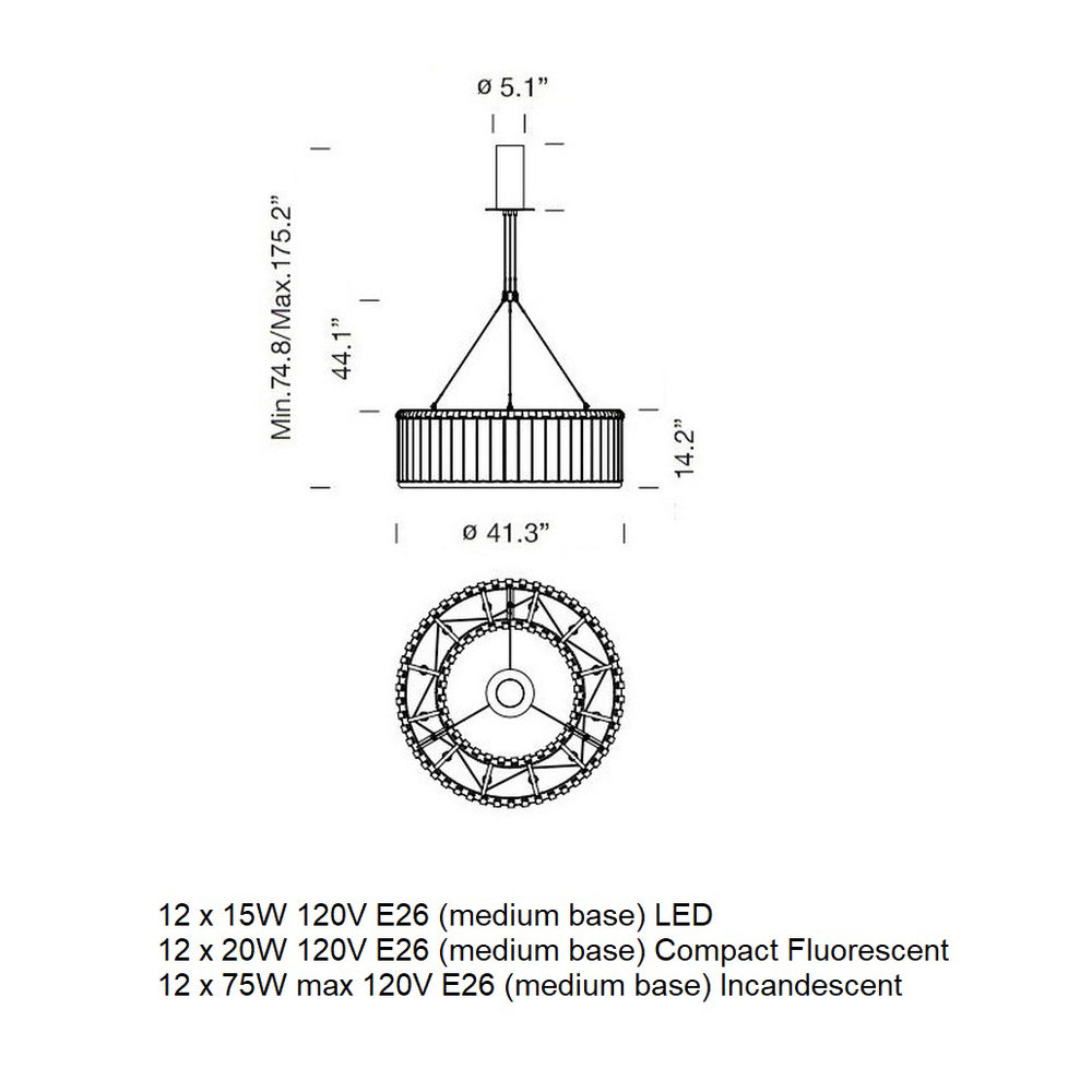 Estadio Pendant Light