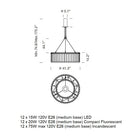 Estadio Pendant Light