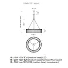 Estadio Pendant Light