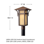 Harbor Outdoor Post Light