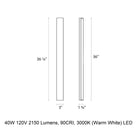 Vanity Wide Bathroom Vanity Light
