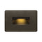 Luna Step Outdoor Light - Single Gang  option Bronze