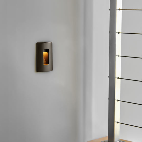 Luna Step Outdoor Light - Single Gang