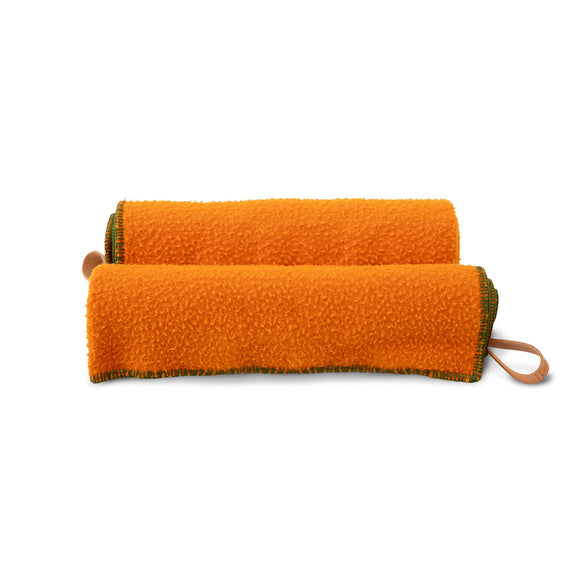 Orange / Large: 43.3 in width Ansel Casentino Dog Blanket OPEN BOX
