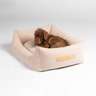 Henri Dog Bed  Pebble Organic Cotton / Medium: 19.7 in width Henri Dog Bed OPEN BOX