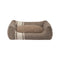 Henri Recycled Wool Dog Bed  option White