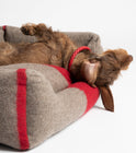 Henri Recycled Wool Dog Bed