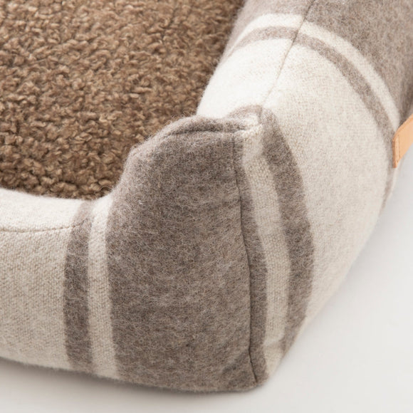 Henri Recycled Wool Dog Bed