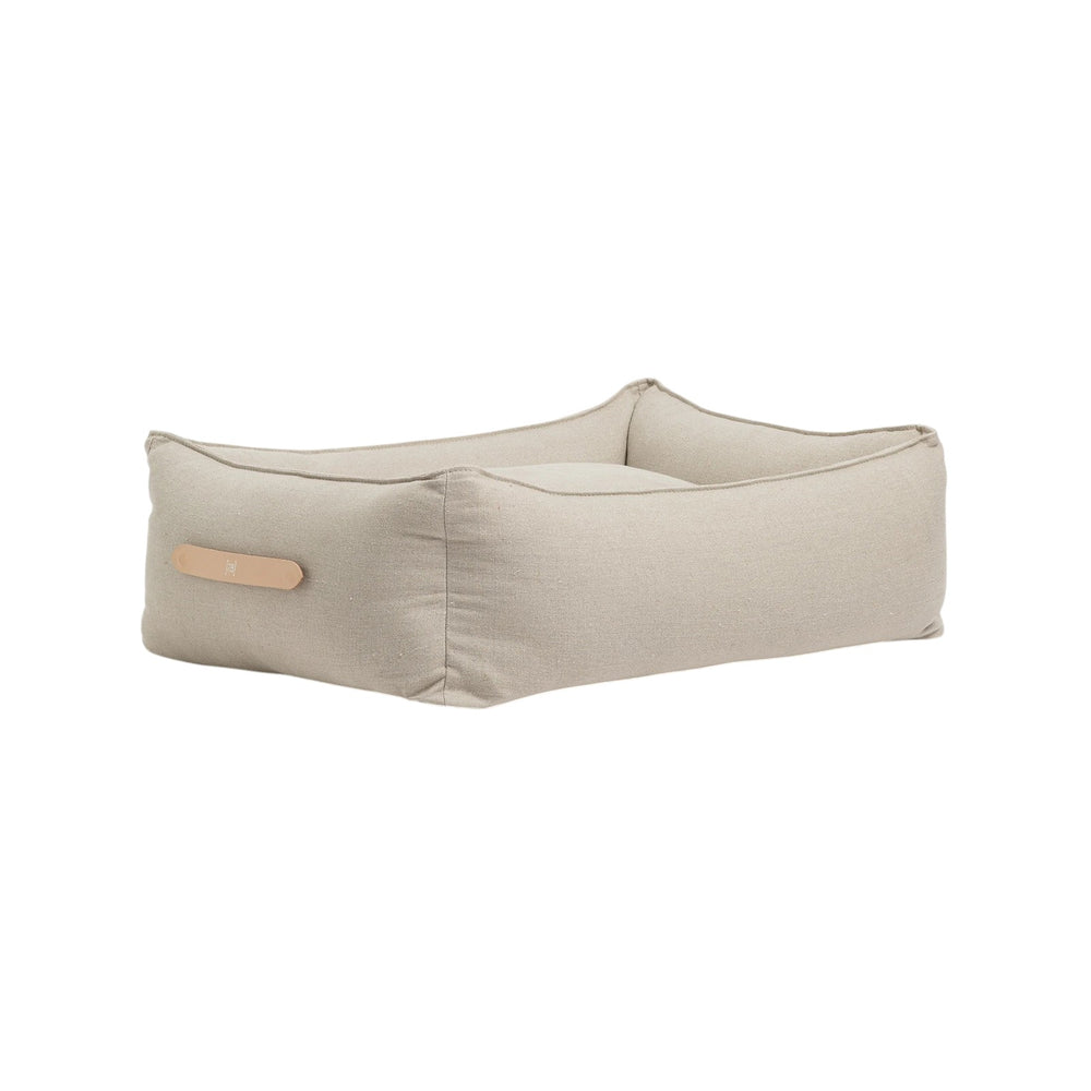 Edward Pure Linen Dog Bed