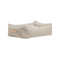 Edward Pure Linen Dog Bed  option Sand